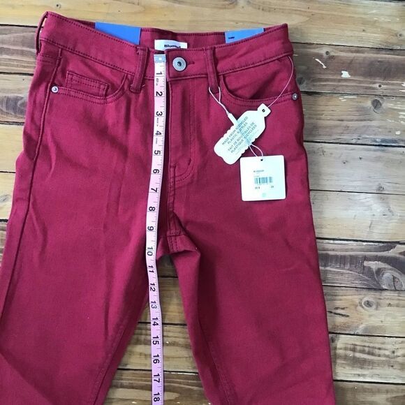 BLUMIND high rise waisted stretchy jeans pants size 26 eco responsible skinny - Picture 7 of 8